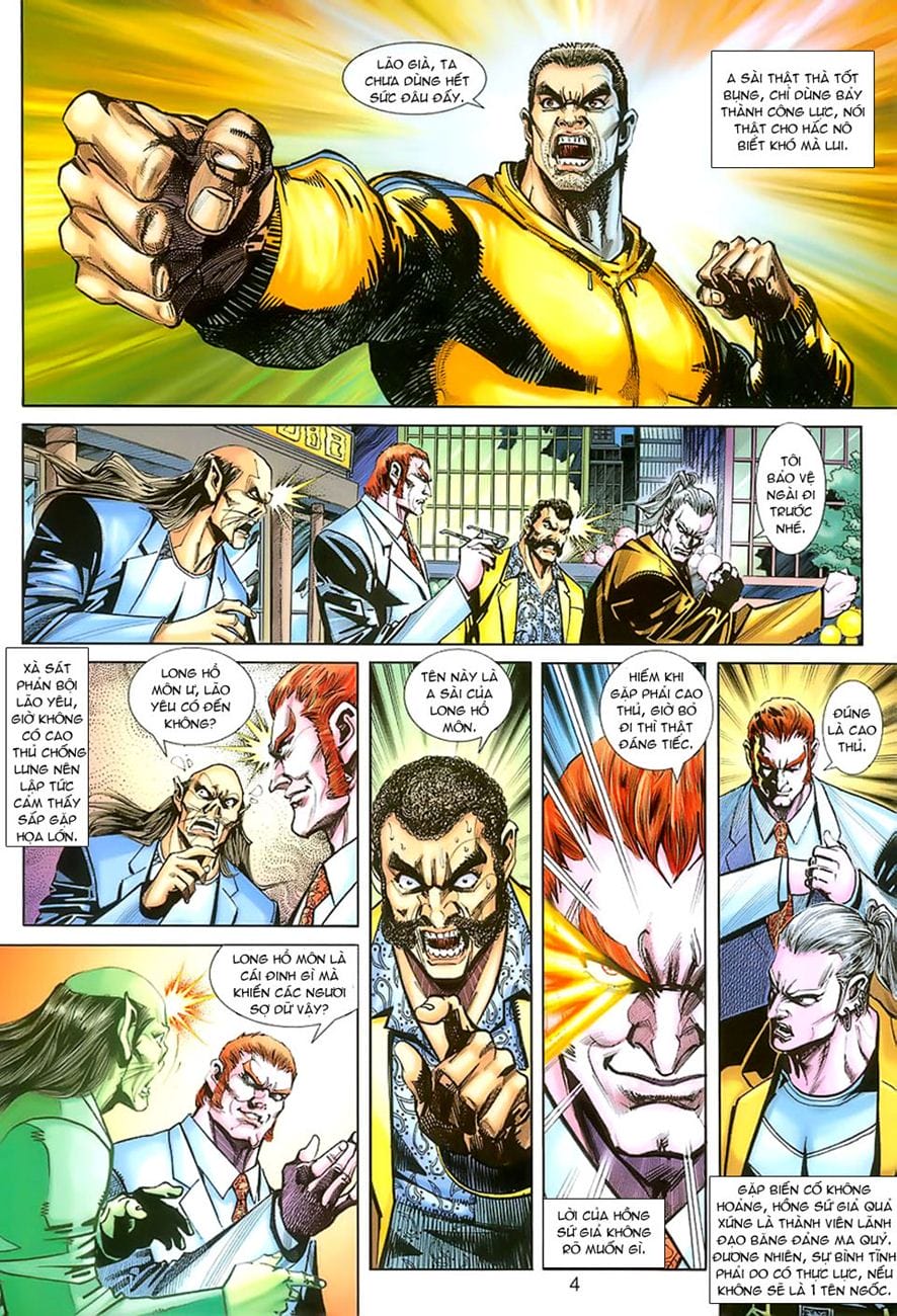 Truyện Tranh Tân Tác Long Hổ Môn trang 4
