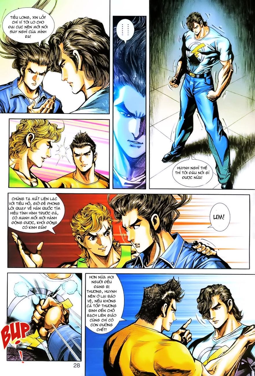 Truyện Tranh Tân Tác Long Hổ Môn trang 4