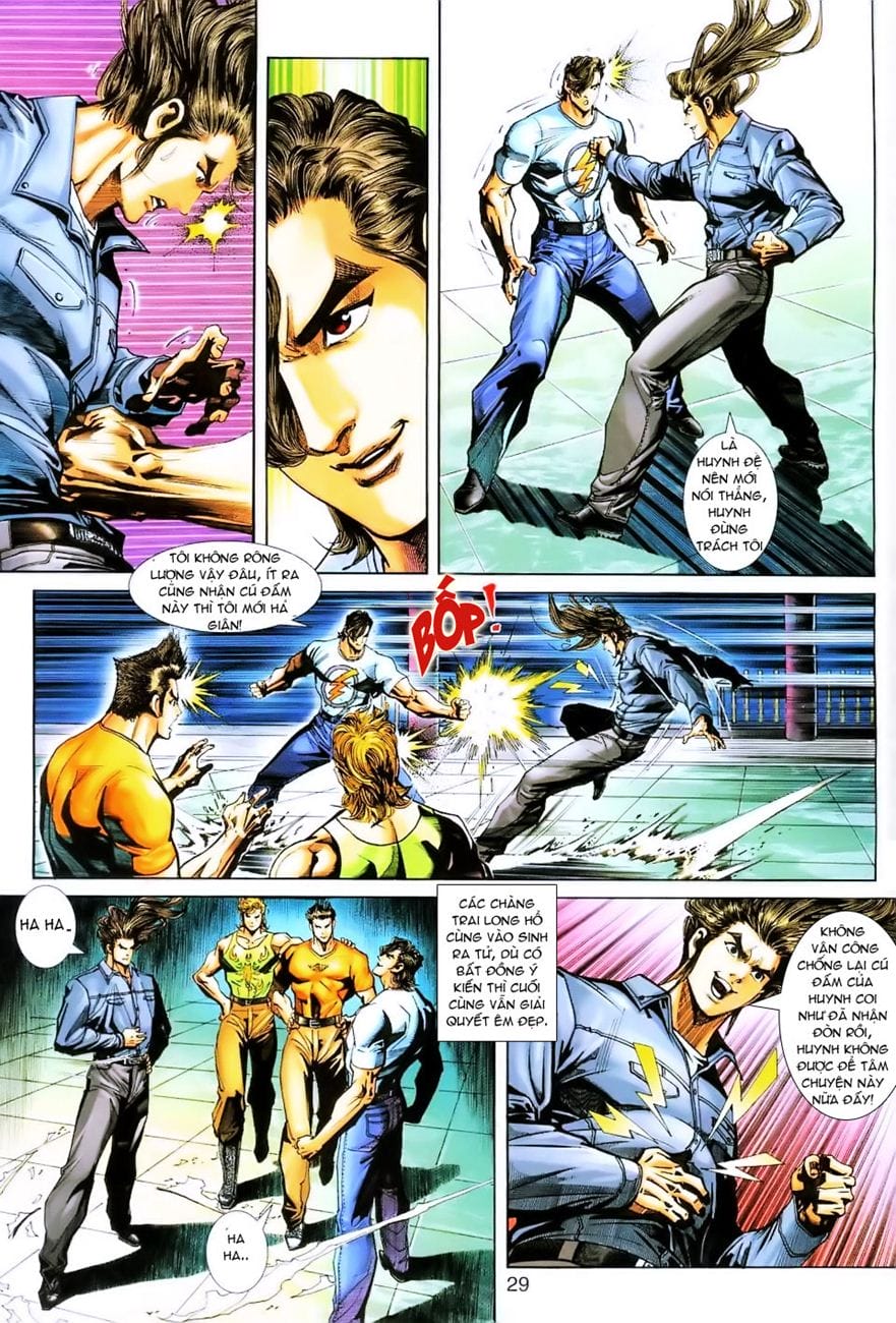 Truyện Tranh Tân Tác Long Hổ Môn trang 4