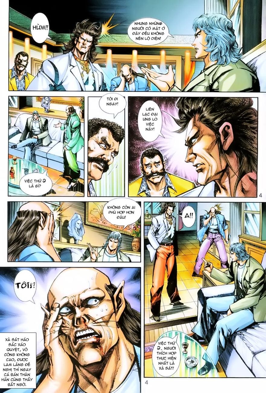 Truyện Tranh Tân Tác Long Hổ Môn trang 4