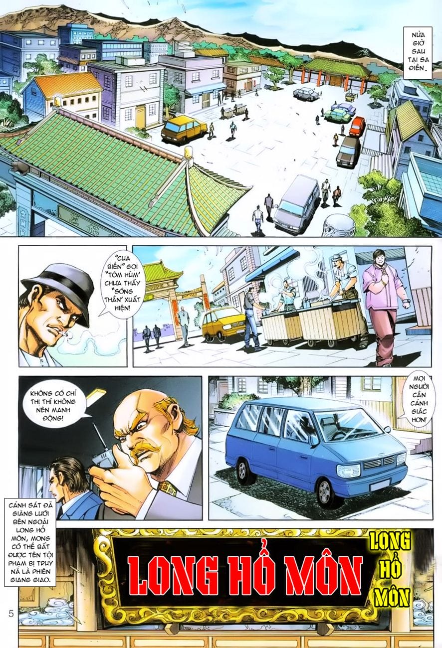 Truyện Tranh Tân Tác Long Hổ Môn trang 4