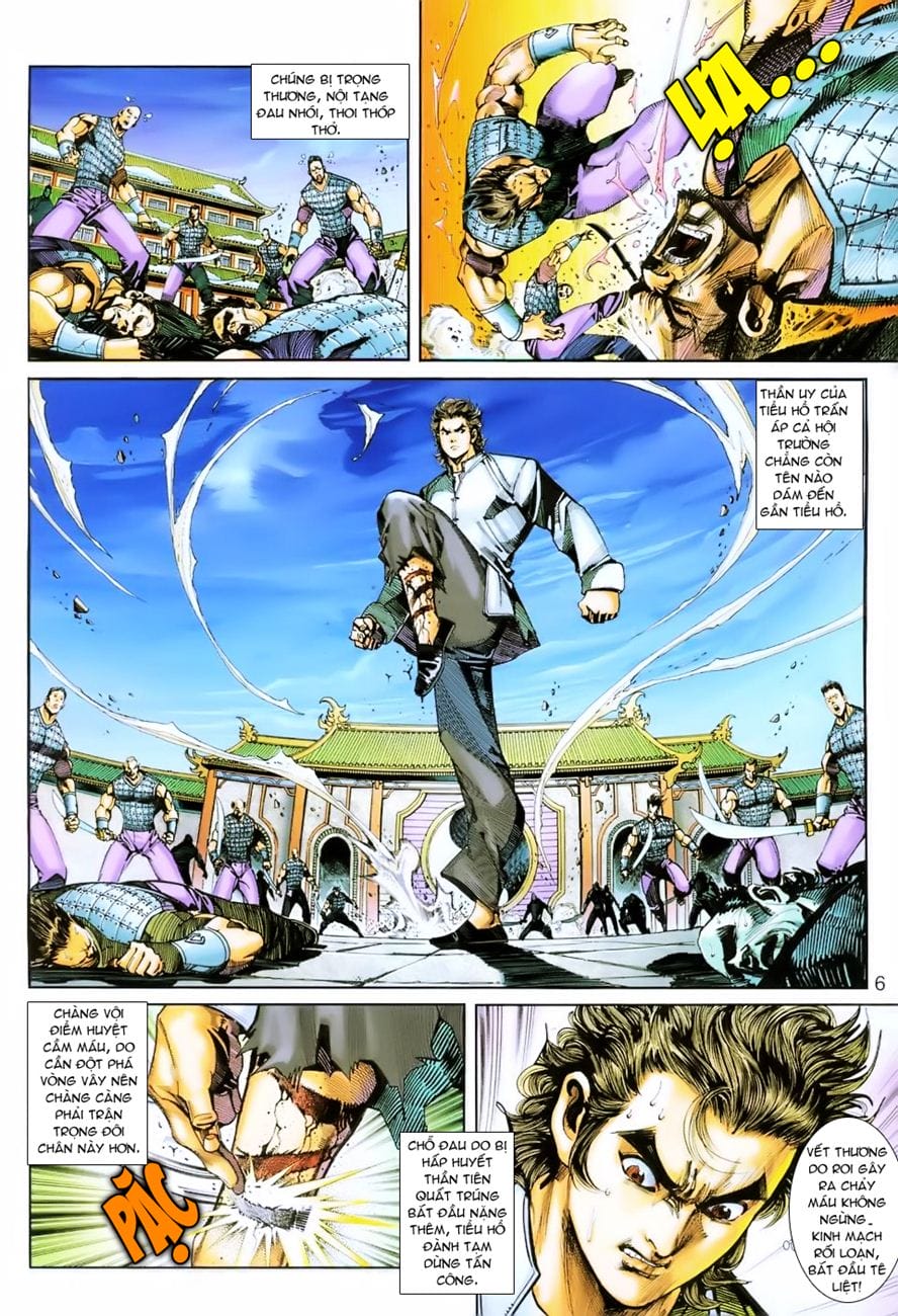 Truyện Tranh Tân Tác Long Hổ Môn trang 4