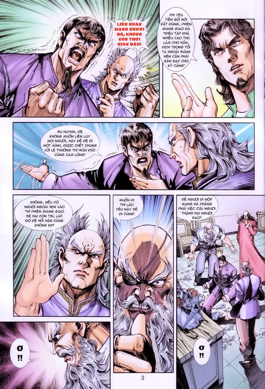 Truyện Tranh Tân Tác Long Hổ Môn trang 4