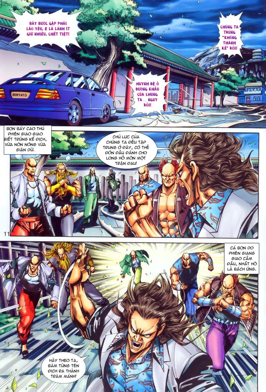 Truyện Tranh Tân Tác Long Hổ Môn trang 4