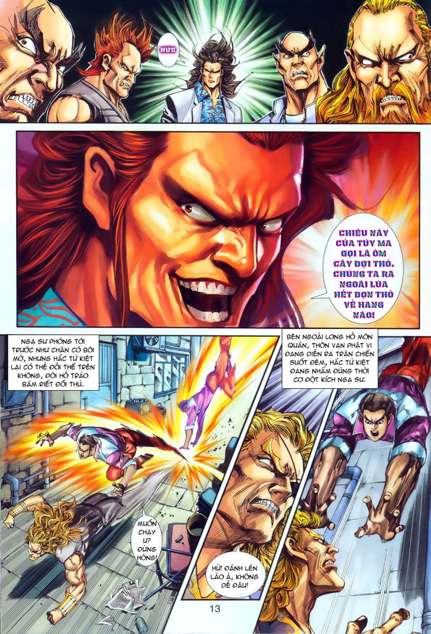 Truyện Tranh Tân Tác Long Hổ Môn trang 4