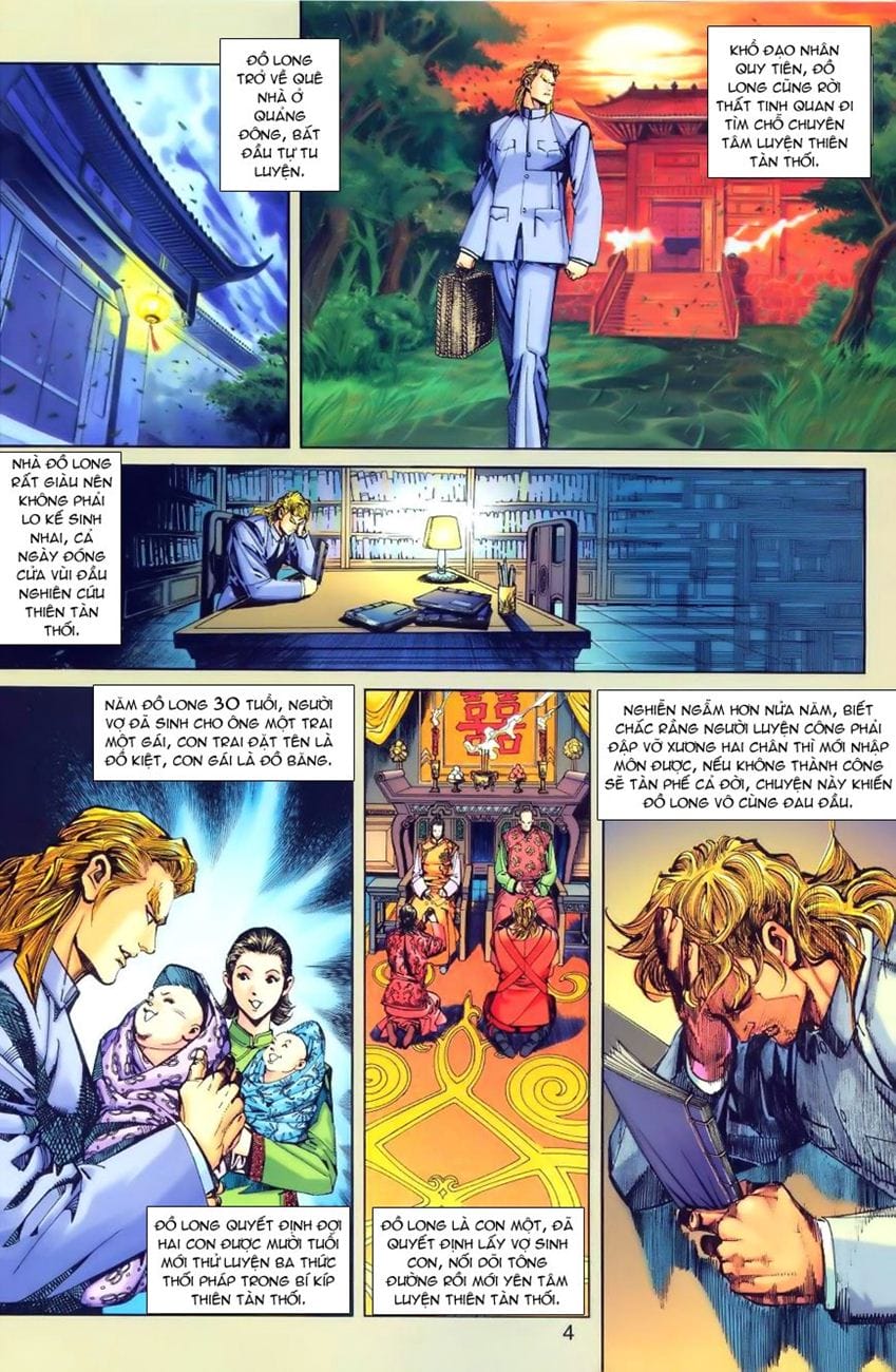 Truyện Tranh Tân Tác Long Hổ Môn trang 4