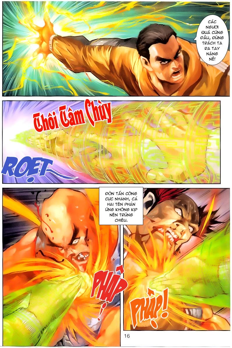 Truyện Tranh Tân Tác Long Hổ Môn trang 4