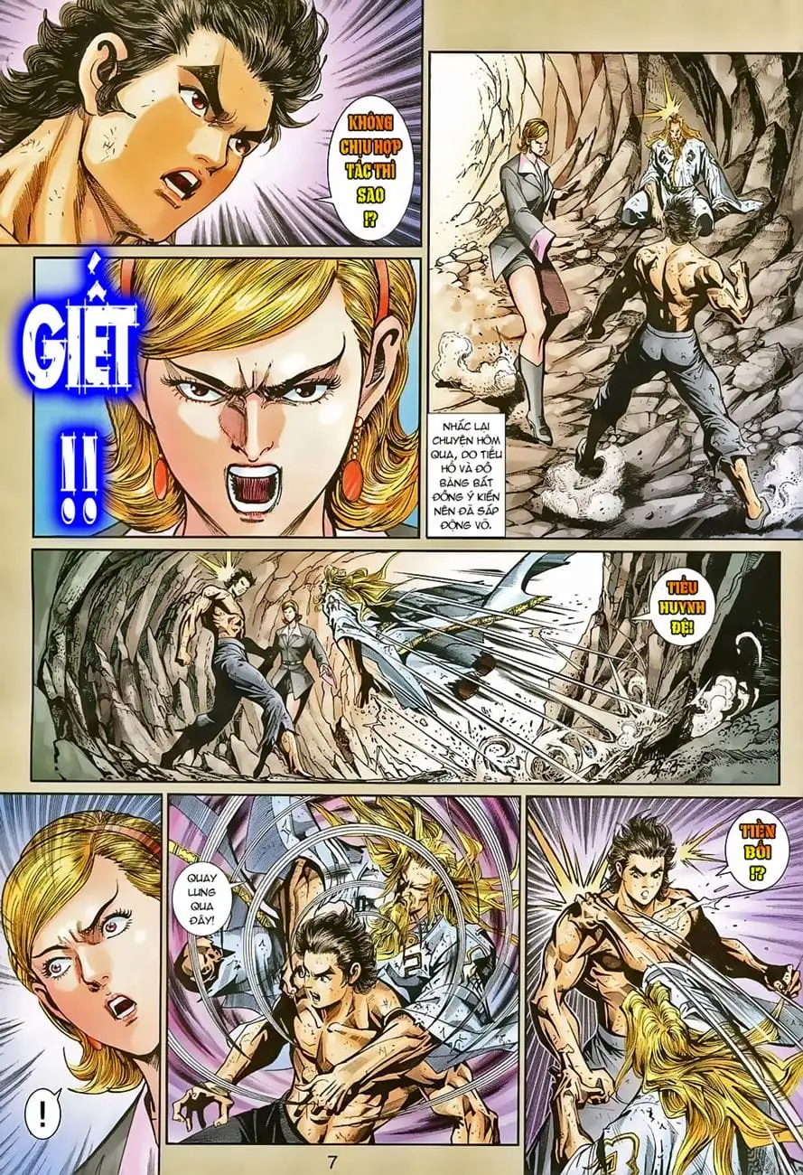 Truyện Tranh Tân Tác Long Hổ Môn trang 4