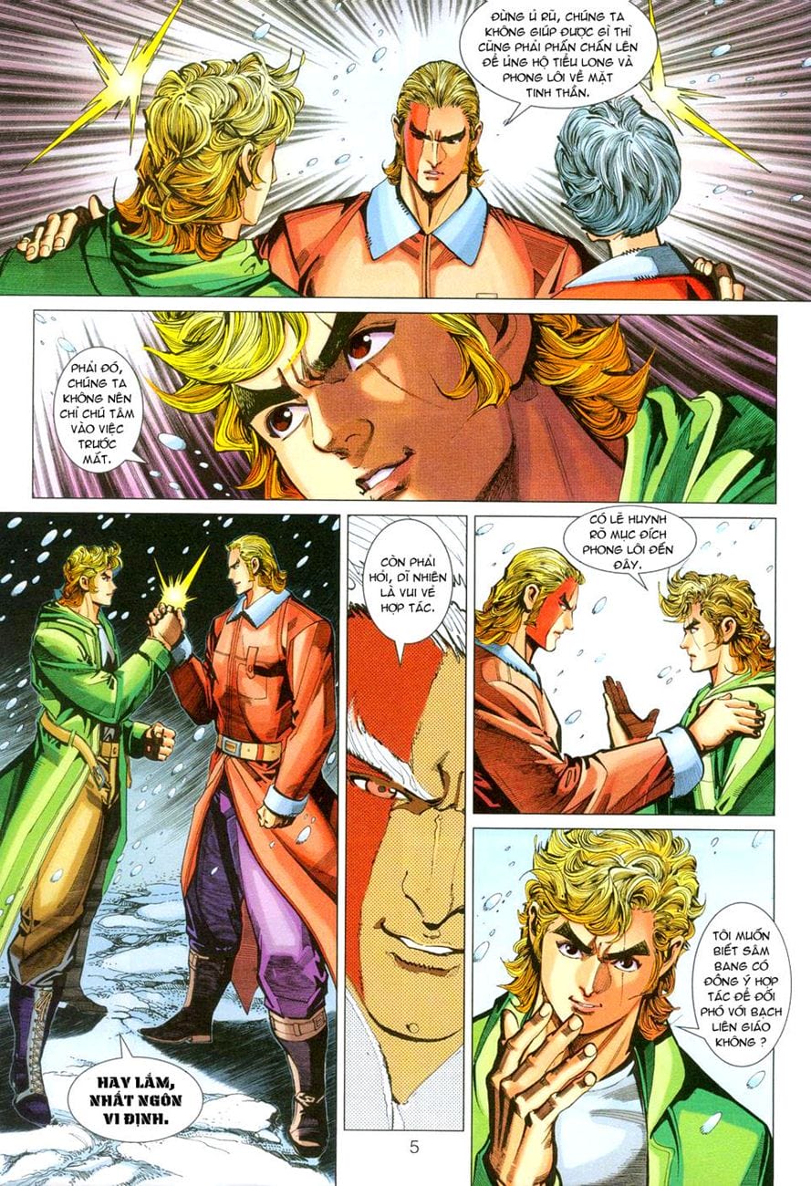 Truyện Tranh Tân Tác Long Hổ Môn trang 4