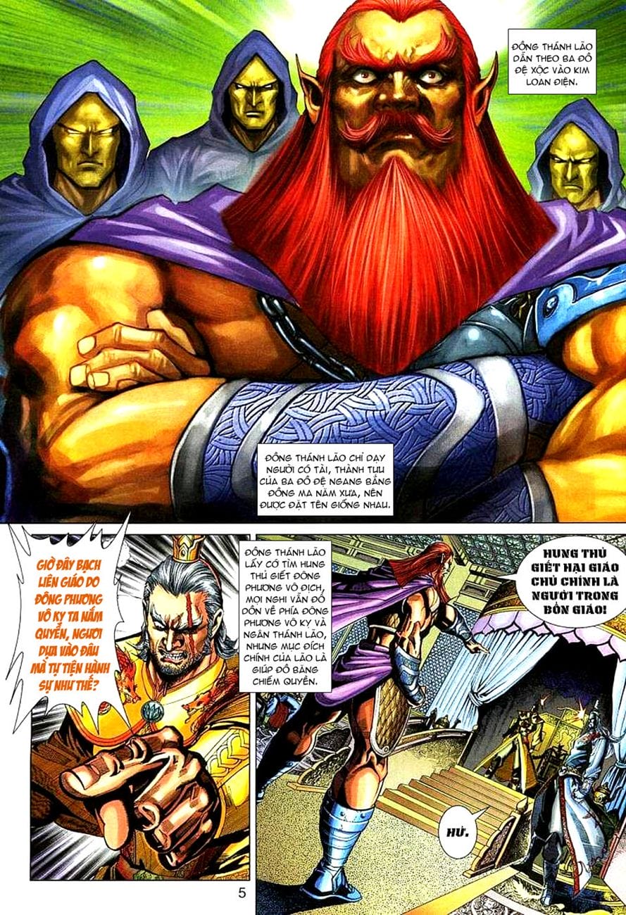 Truyện Tranh Tân Tác Long Hổ Môn trang 4
