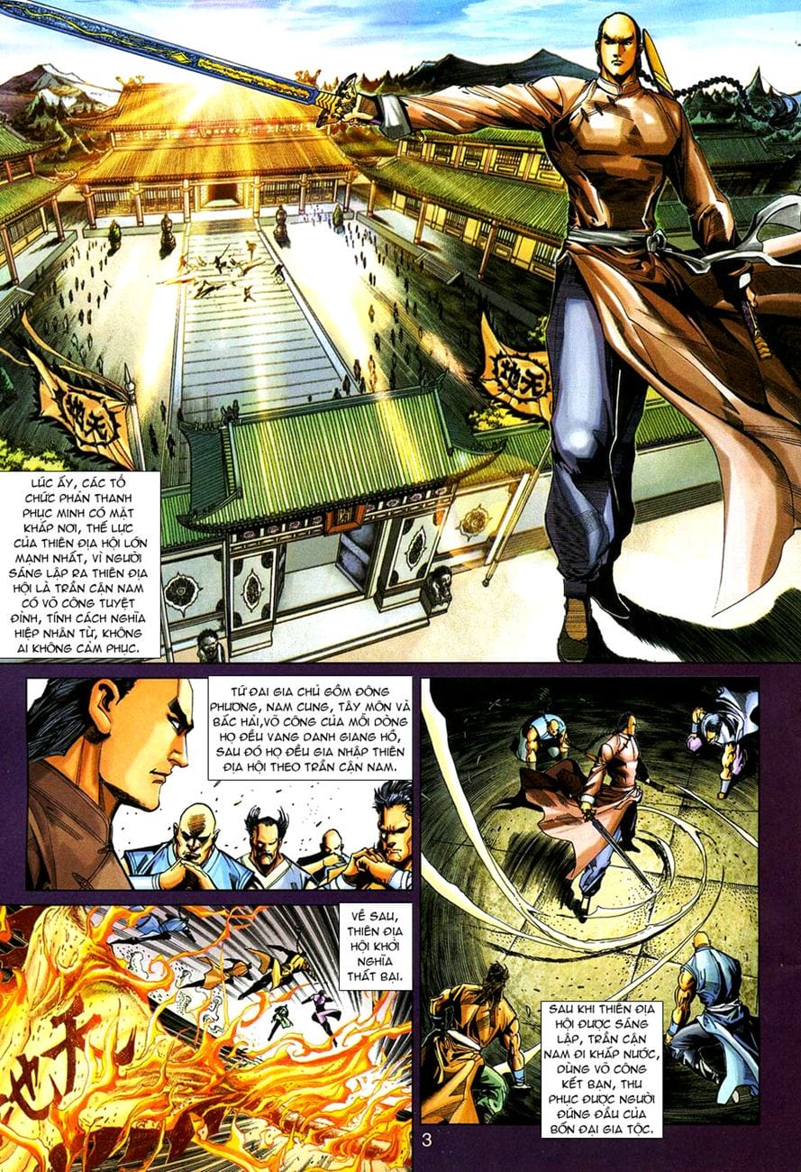 Truyện Tranh Tân Tác Long Hổ Môn trang 4