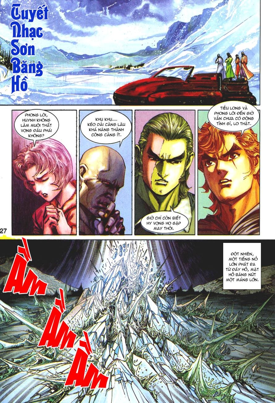 Truyện Tranh Tân Tác Long Hổ Môn trang 4