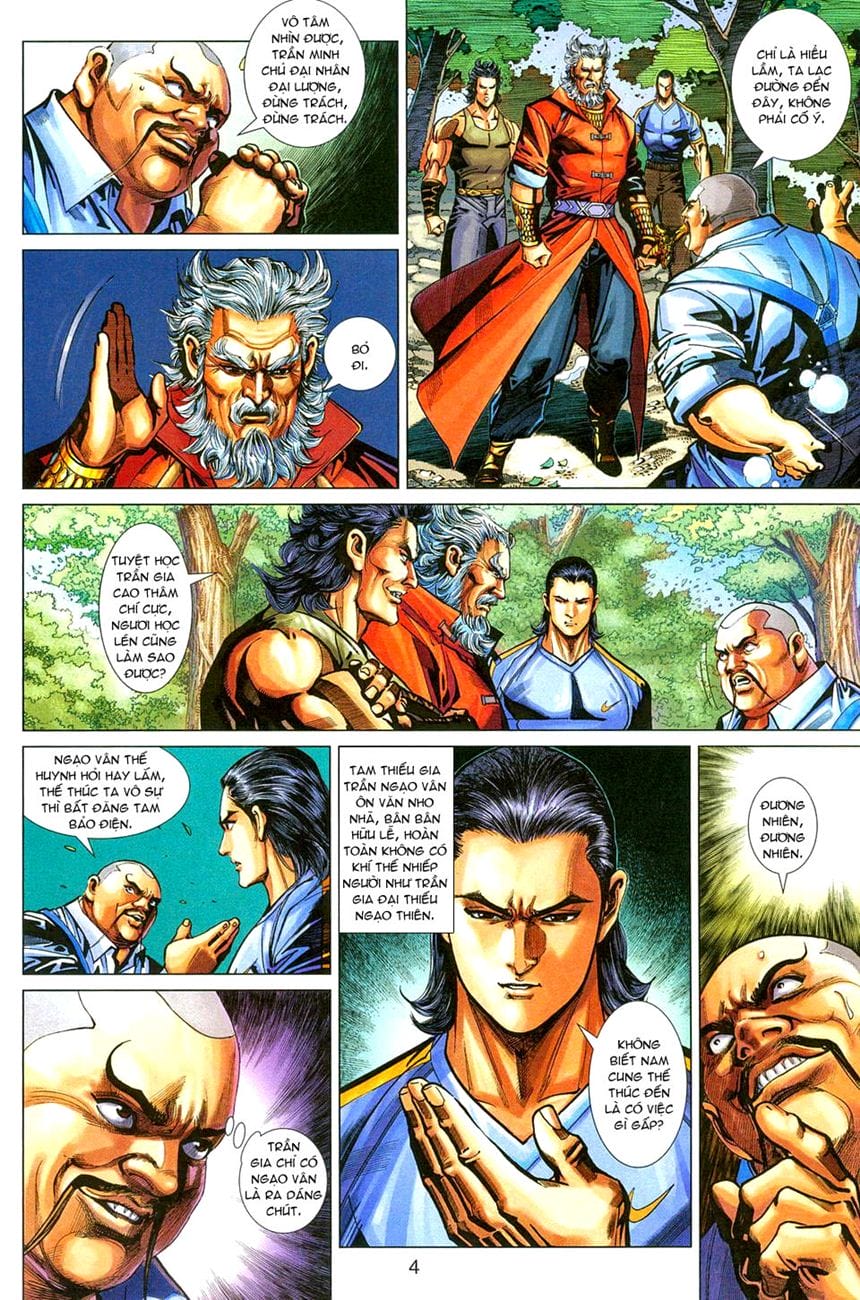 Truyện Tranh Tân Tác Long Hổ Môn trang 4