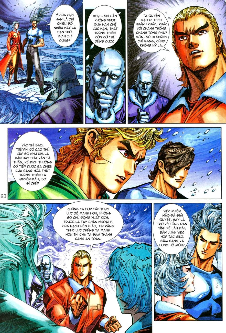 Truyện Tranh Tân Tác Long Hổ Môn trang 4