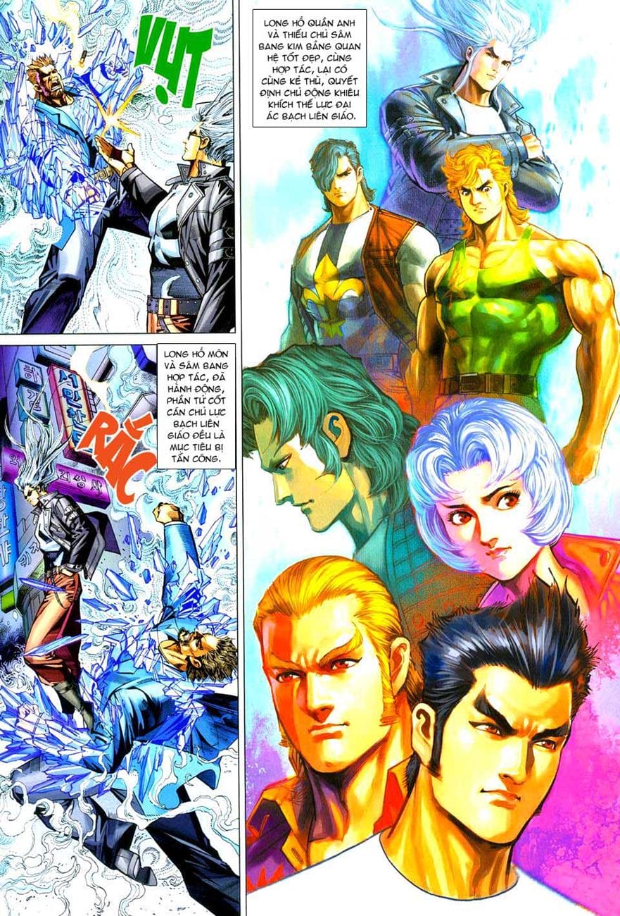 Truyện Tranh Tân Tác Long Hổ Môn trang 4
