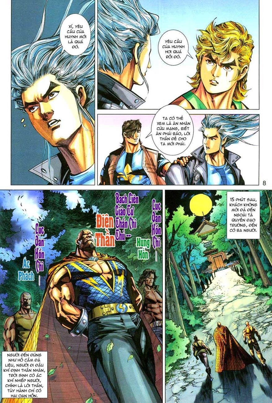 Truyện Tranh Tân Tác Long Hổ Môn trang 4