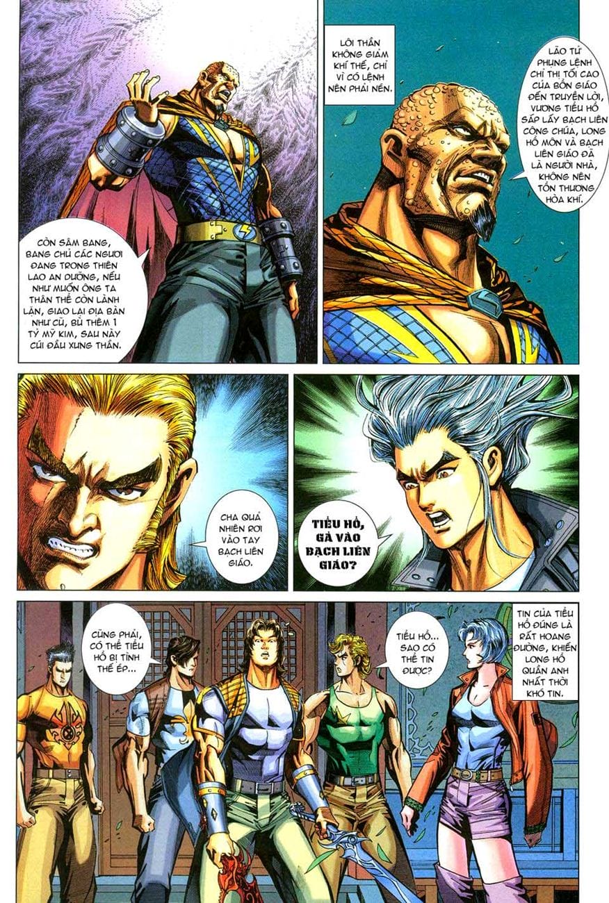 Truyện Tranh Tân Tác Long Hổ Môn trang 4