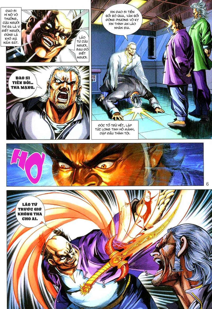Truyện Tranh Tân Tác Long Hổ Môn trang 4