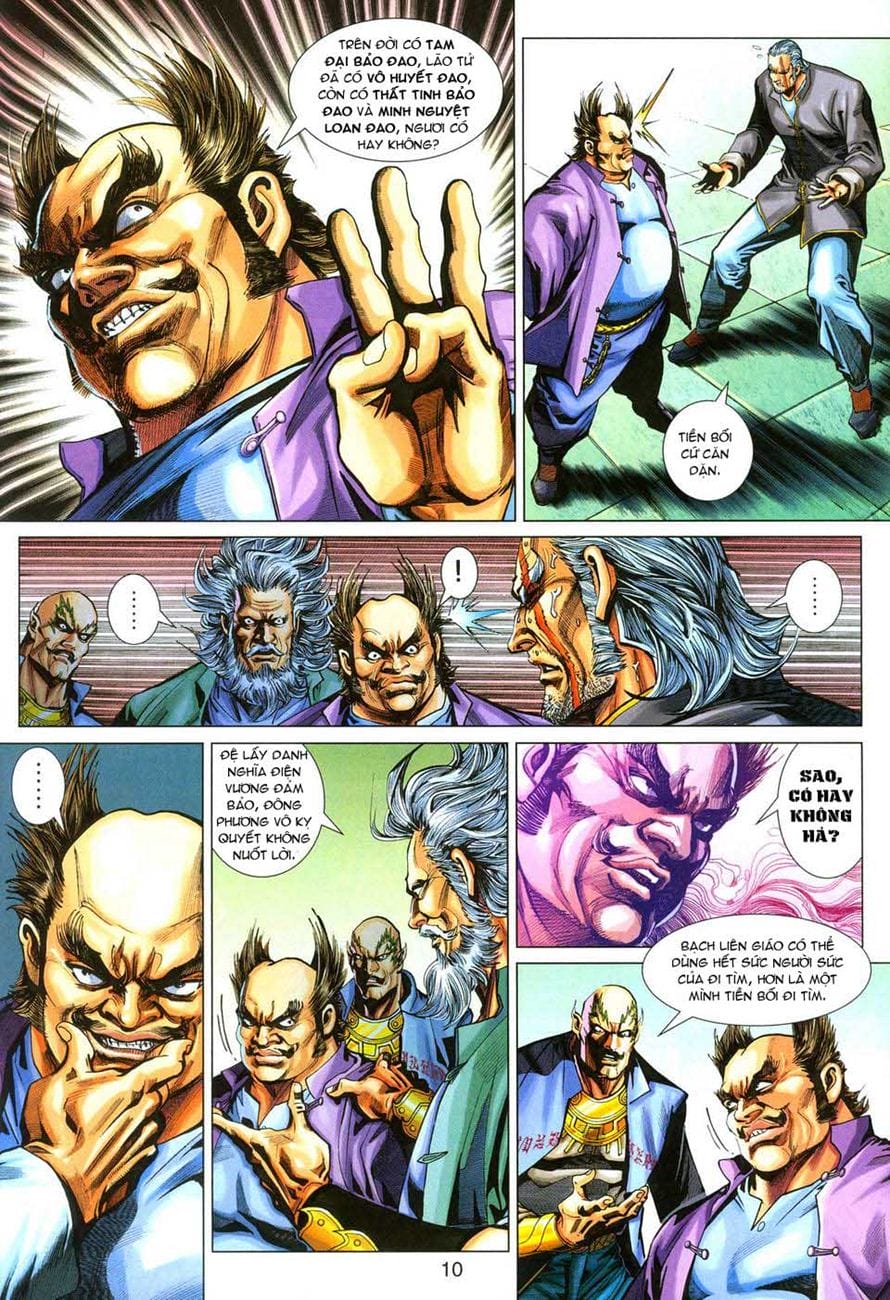 Truyện Tranh Tân Tác Long Hổ Môn trang 4