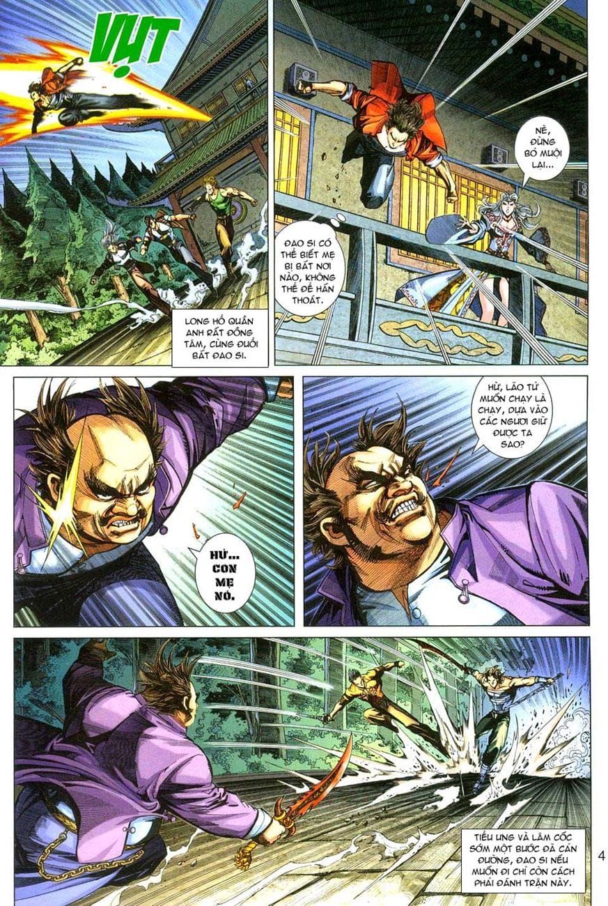 Truyện Tranh Tân Tác Long Hổ Môn trang 4