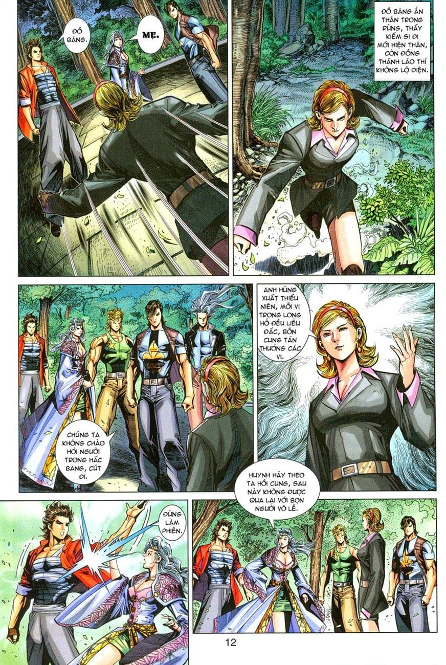 Truyện Tranh Tân Tác Long Hổ Môn trang 4