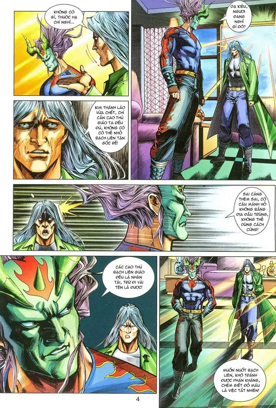 Truyện Tranh Tân Tác Long Hổ Môn trang 4