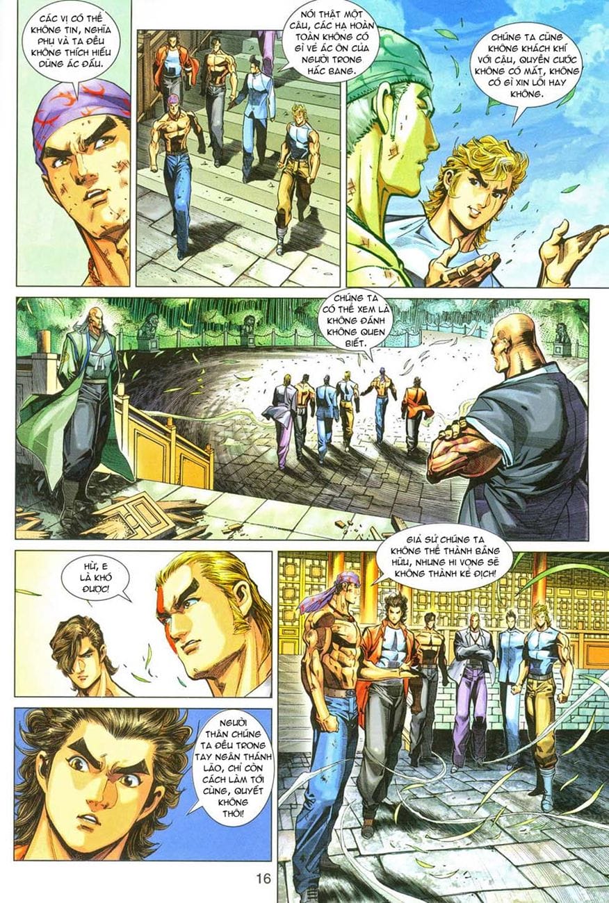 Truyện Tranh Tân Tác Long Hổ Môn trang 4