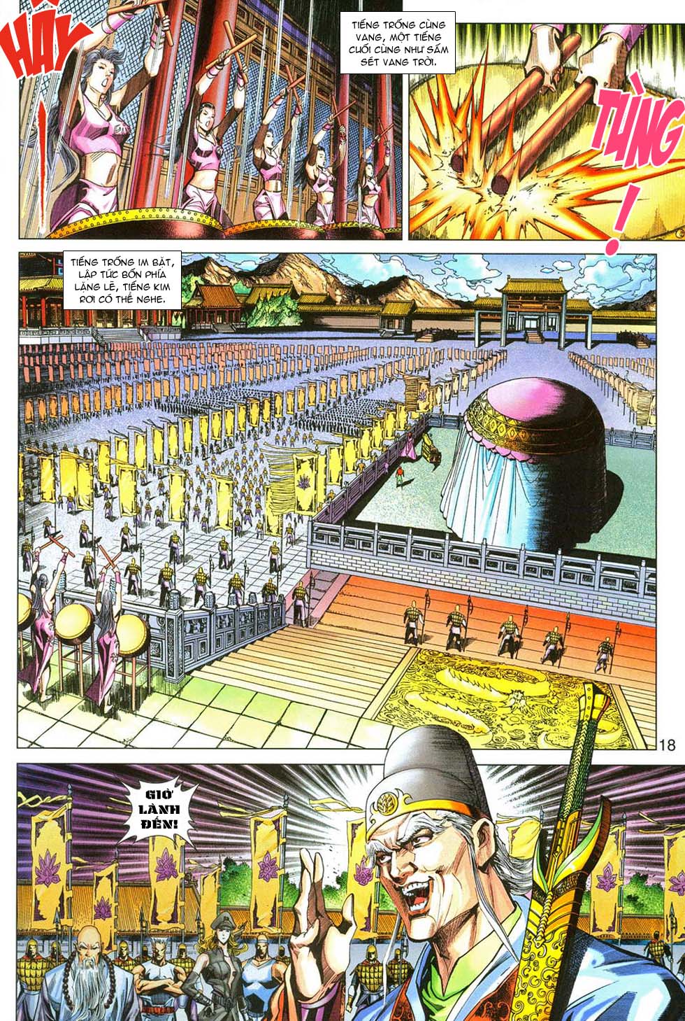 Truyện Tranh Tân Tác Long Hổ Môn trang 4