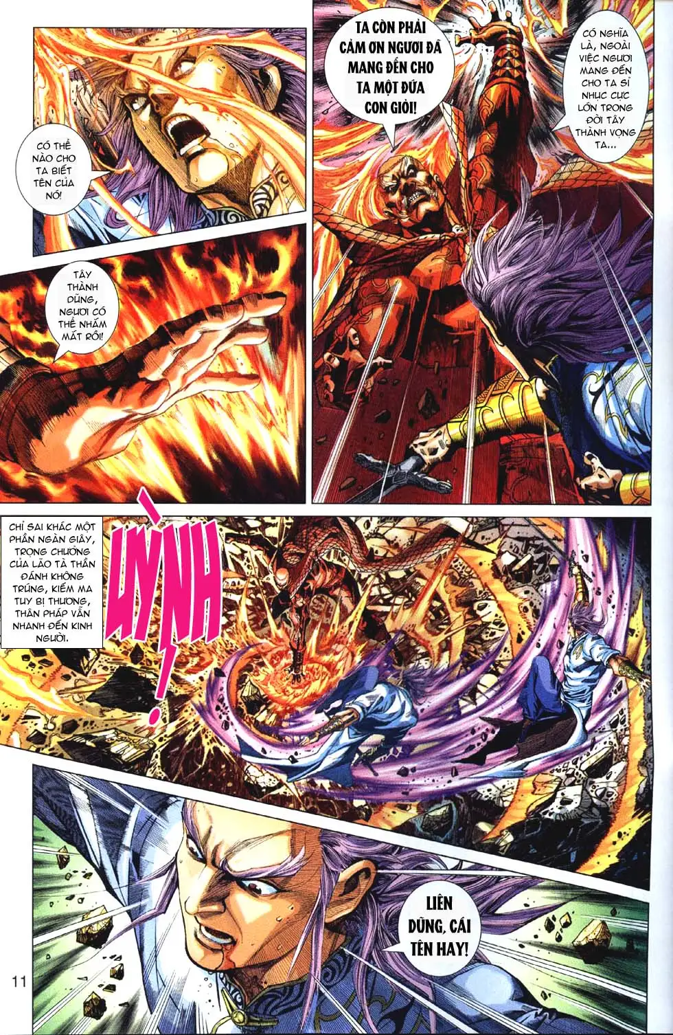 Truyện Tranh Tân Tác Long Hổ Môn trang 4