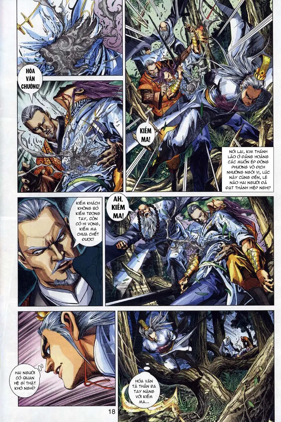 Truyện Tranh Tân Tác Long Hổ Môn trang 4