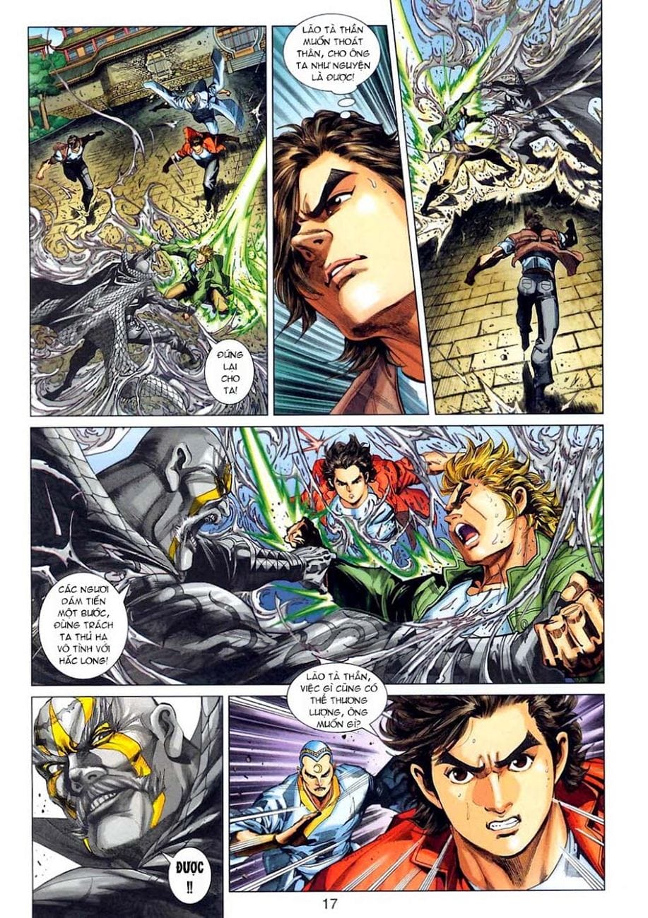 Truyện Tranh Tân Tác Long Hổ Môn trang 4
