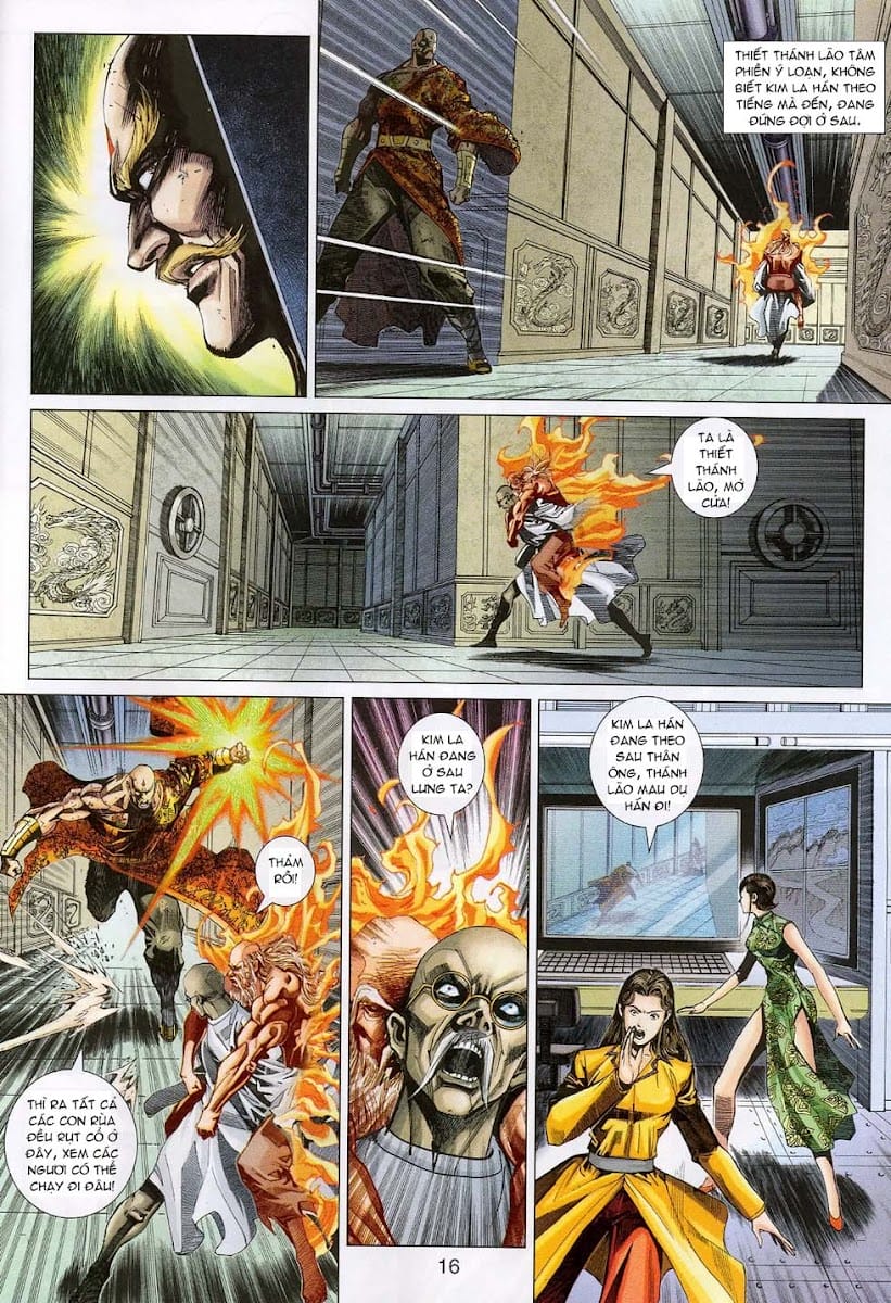 Truyện Tranh Tân Tác Long Hổ Môn trang 4