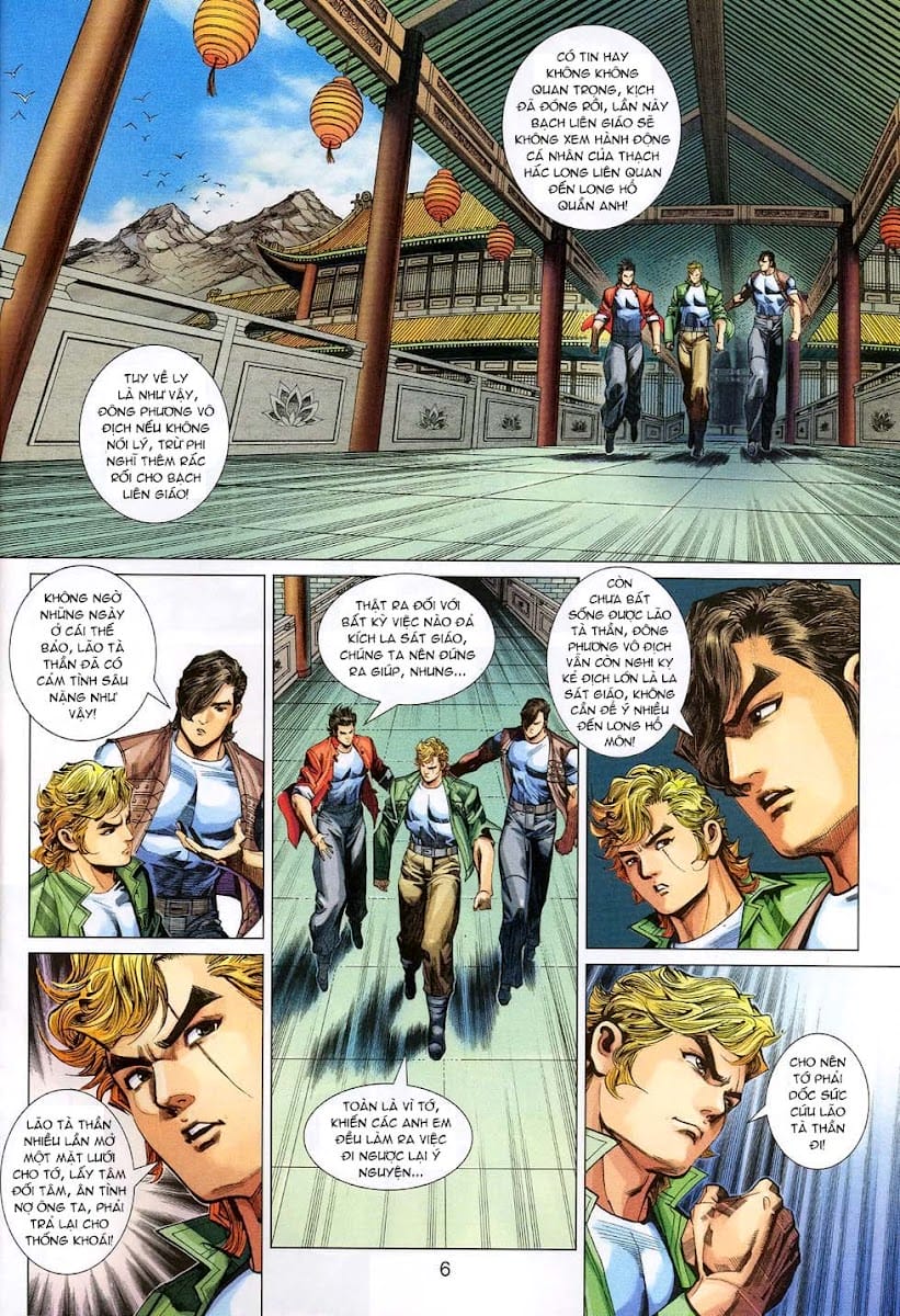 Truyện Tranh Tân Tác Long Hổ Môn trang 4