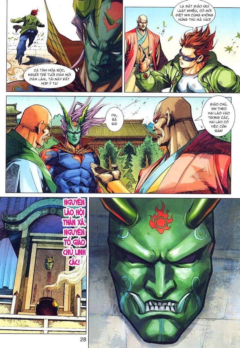 Truyện Tranh Tân Tác Long Hổ Môn trang 4