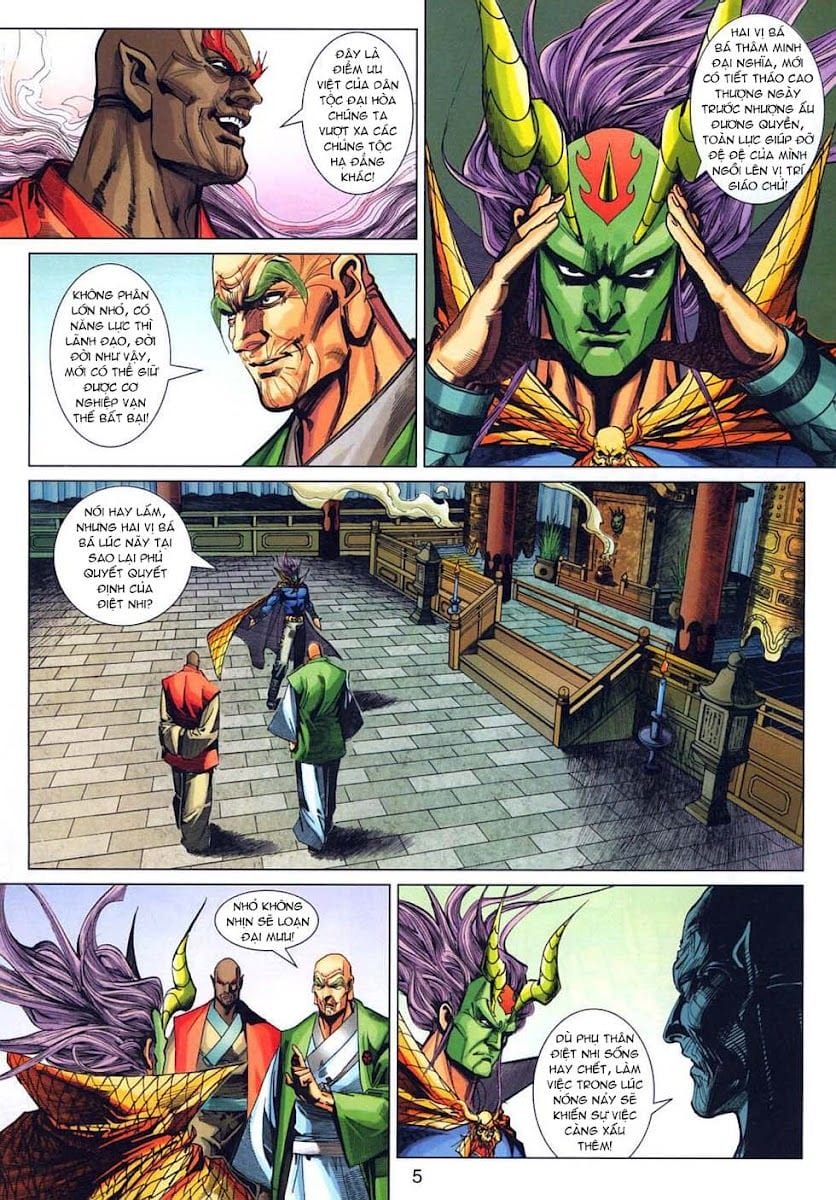 Truyện Tranh Tân Tác Long Hổ Môn trang 4