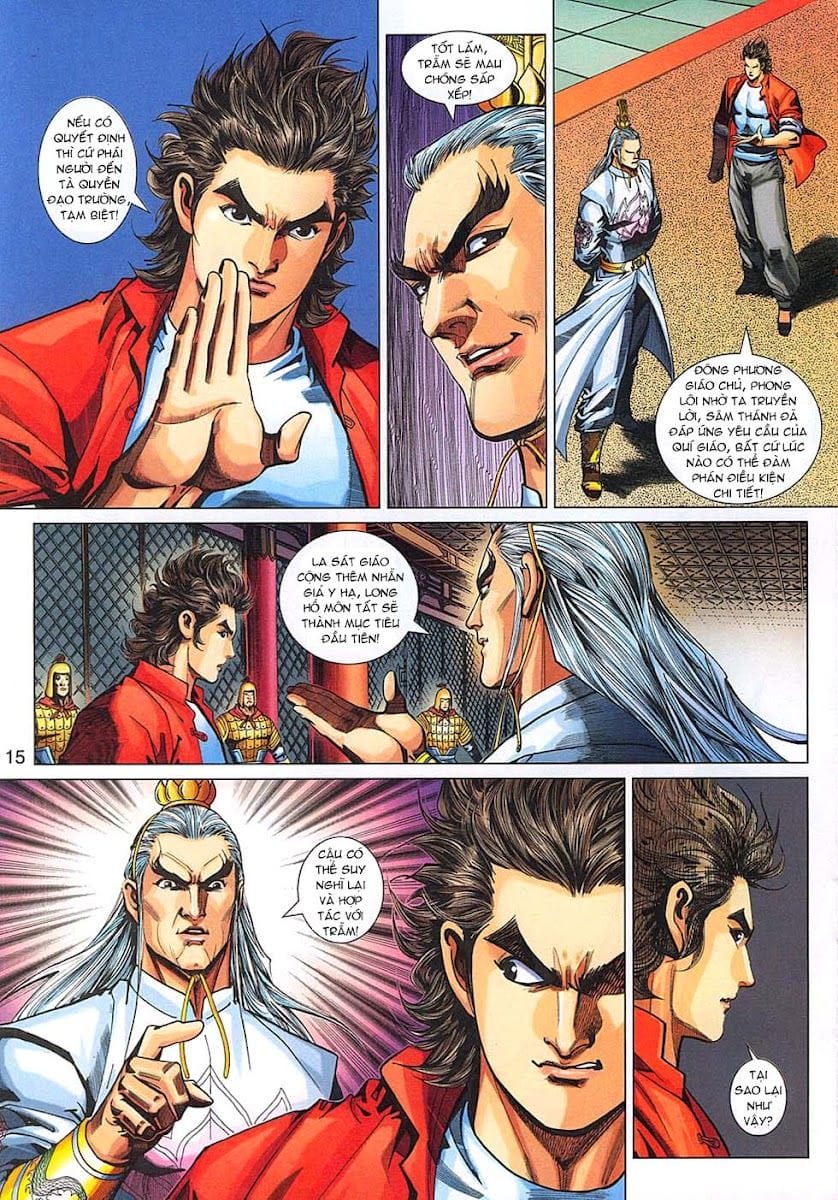 Truyện Tranh Tân Tác Long Hổ Môn trang 4