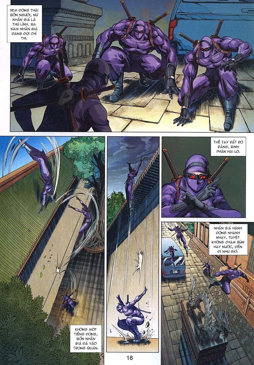 Truyện Tranh Tân Tác Long Hổ Môn trang 4