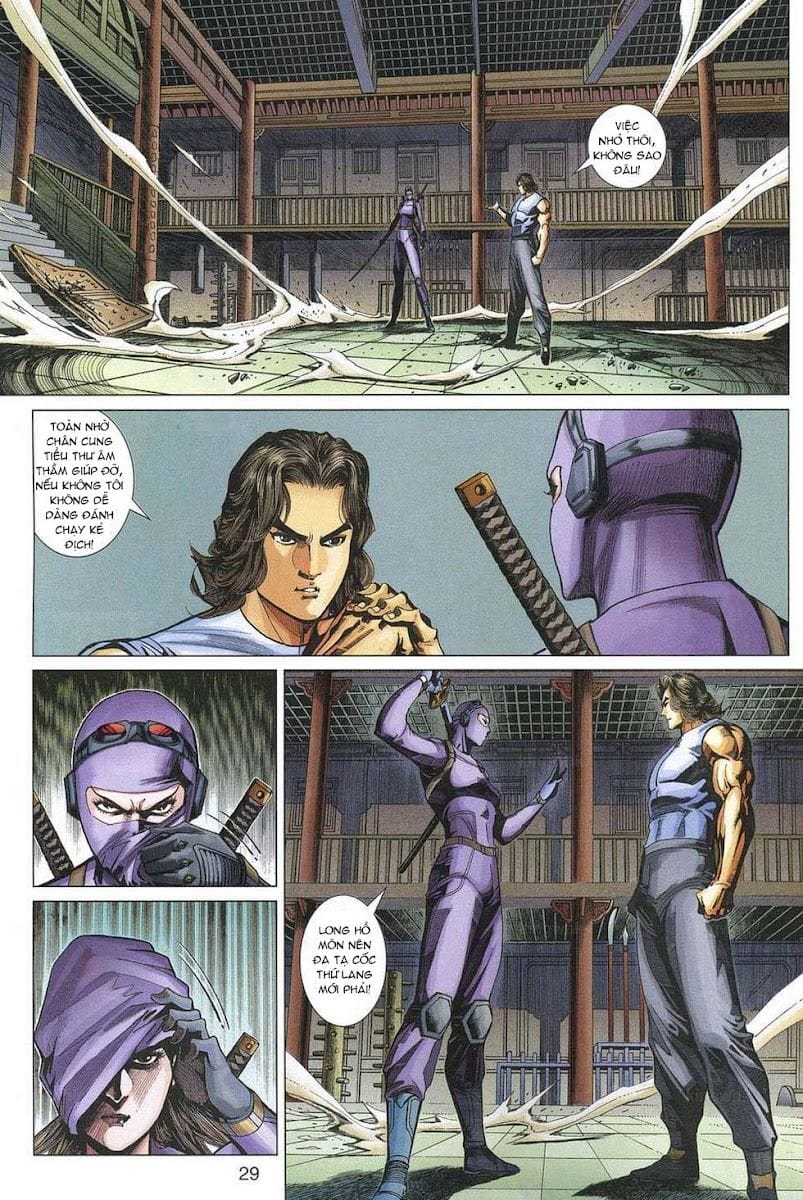 Truyện Tranh Tân Tác Long Hổ Môn trang 4