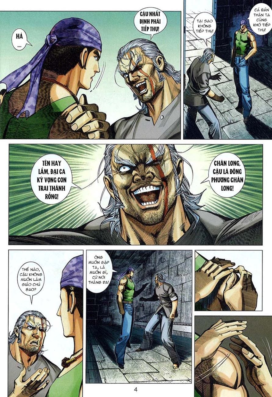 Truyện Tranh Tân Tác Long Hổ Môn trang 4