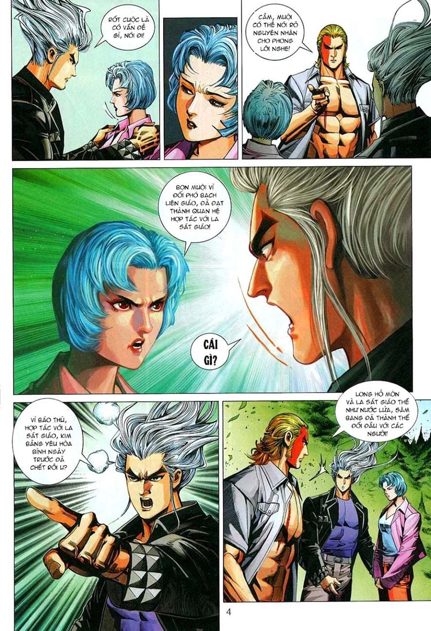 Truyện Tranh Tân Tác Long Hổ Môn trang 4