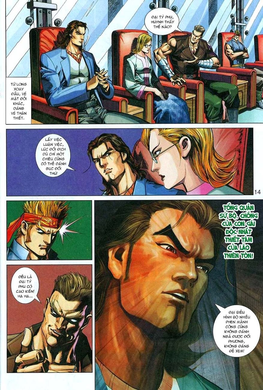 Truyện Tranh Tân Tác Long Hổ Môn trang 4