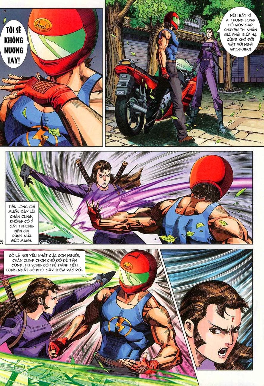 Truyện Tranh Tân Tác Long Hổ Môn trang 4