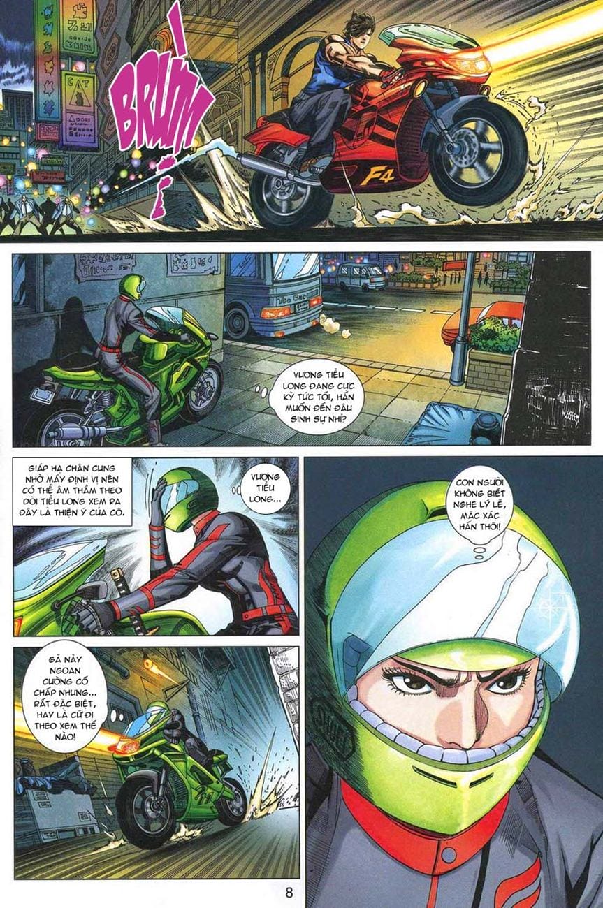 Truyện Tranh Tân Tác Long Hổ Môn trang 4