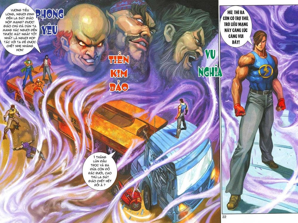 Truyện Tranh Tân Tác Long Hổ Môn trang 4