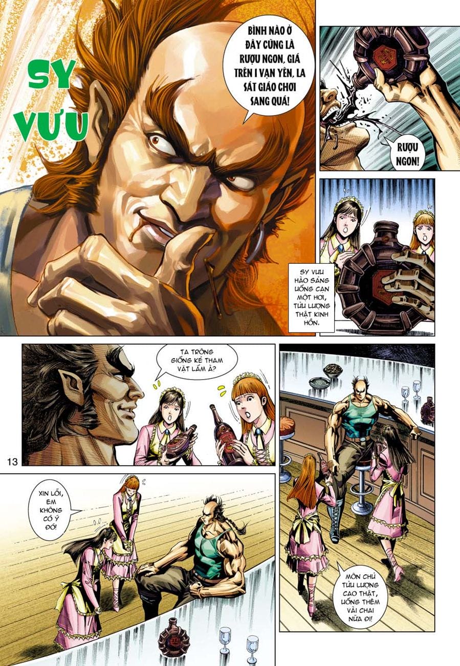 Truyện Tranh Tân Tác Long Hổ Môn trang 4