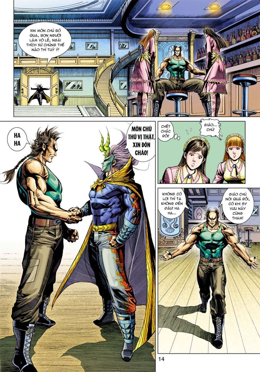 Truyện Tranh Tân Tác Long Hổ Môn trang 4