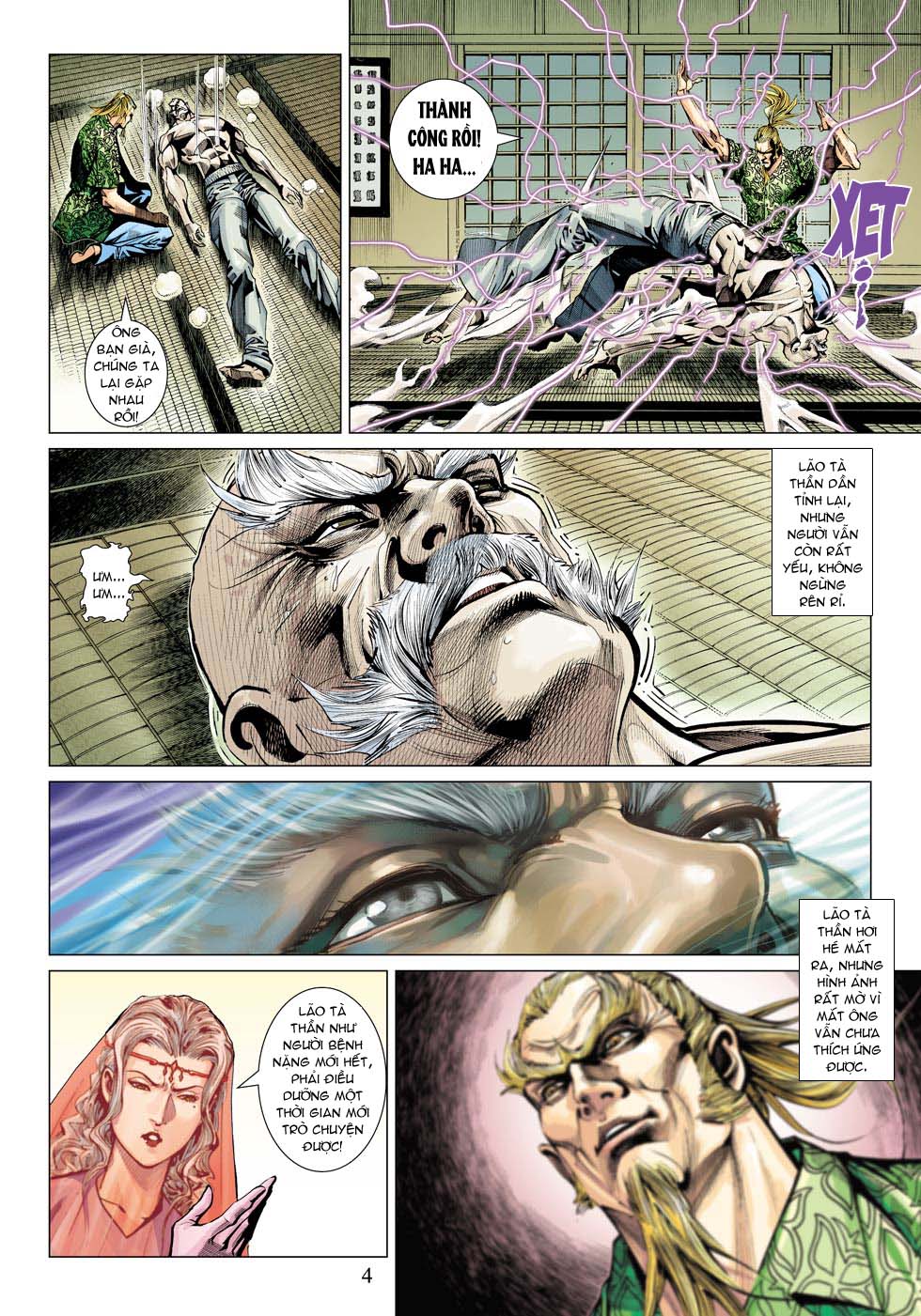 Truyện Tranh Tân Tác Long Hổ Môn trang 4
