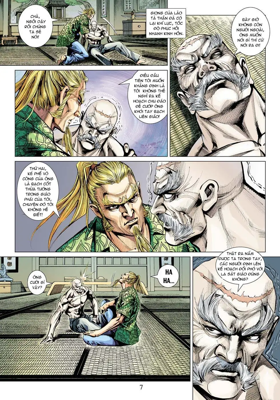 Truyện Tranh Tân Tác Long Hổ Môn trang 4