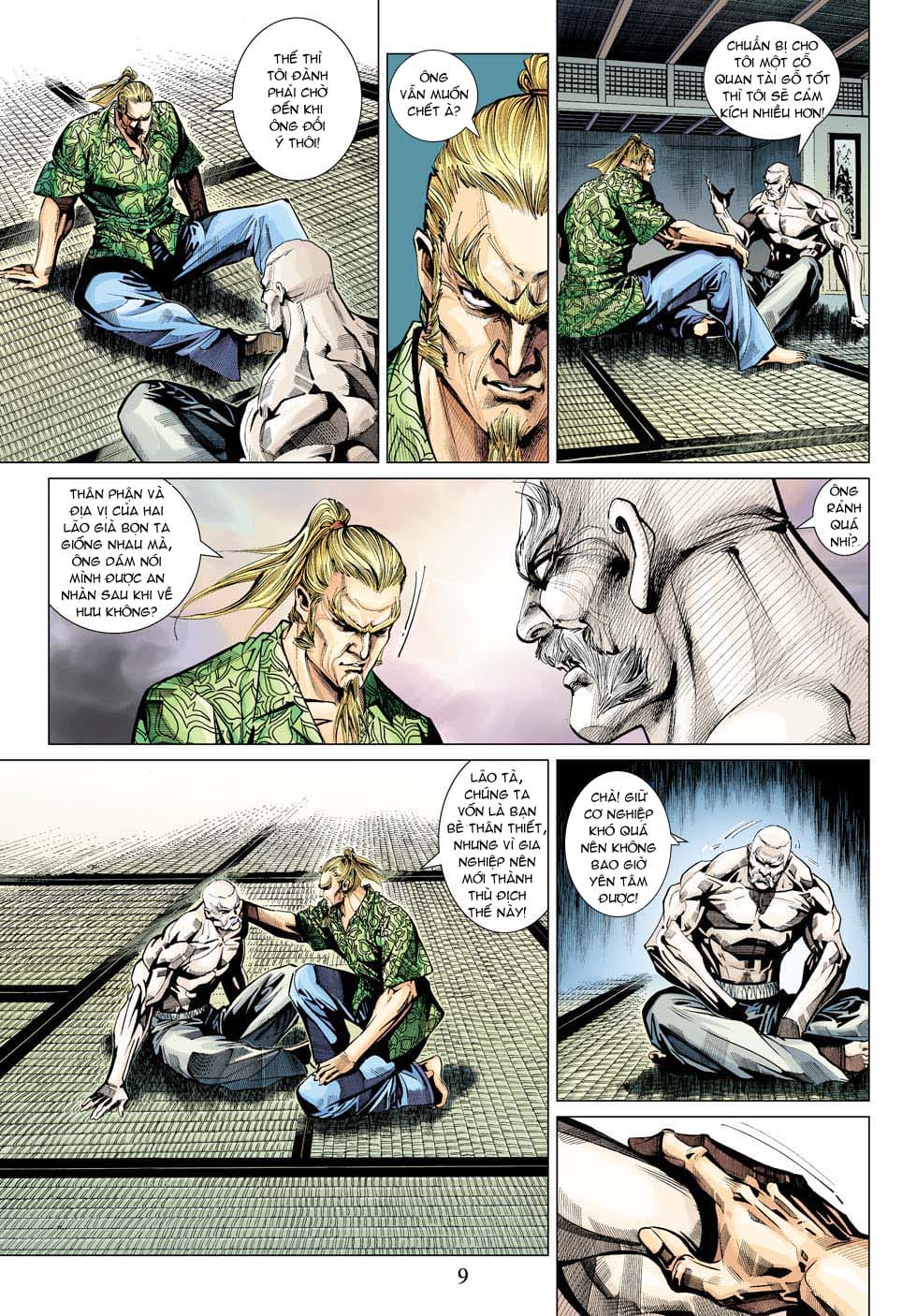 Truyện Tranh Tân Tác Long Hổ Môn trang 4