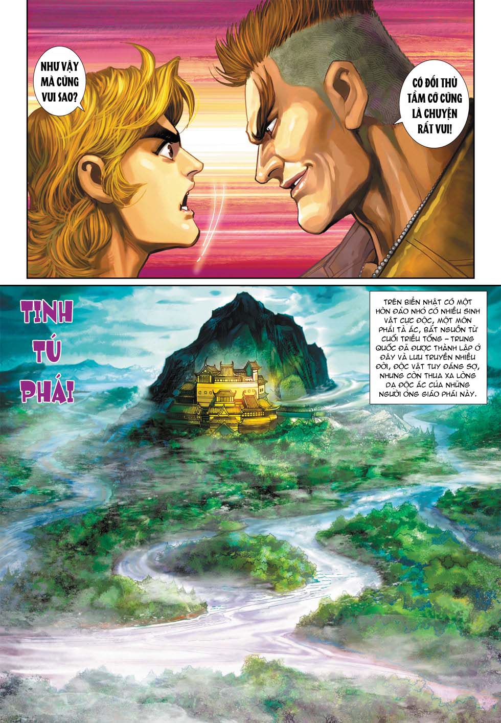 Truyện Tranh Tân Tác Long Hổ Môn trang 4